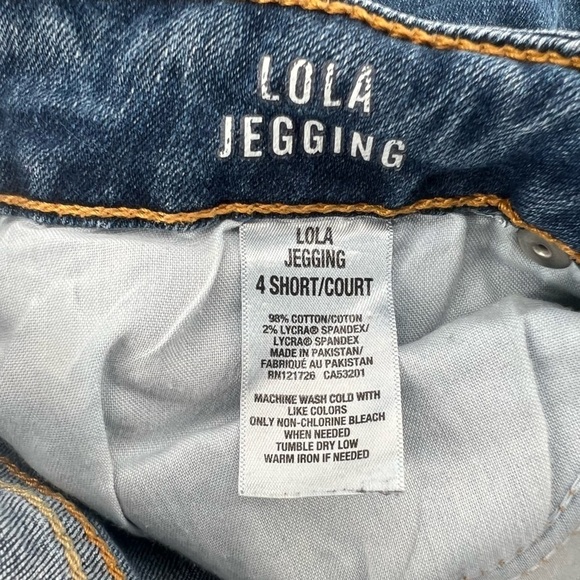 Aeropostale Straight Leg Lola Jeggings Size 4 Short Women’s - Picture 4 of 5